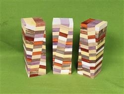 Segmented Blanks - 3 Each Assorted ~ 2" x 2" x 6" ~ $27.99 #767